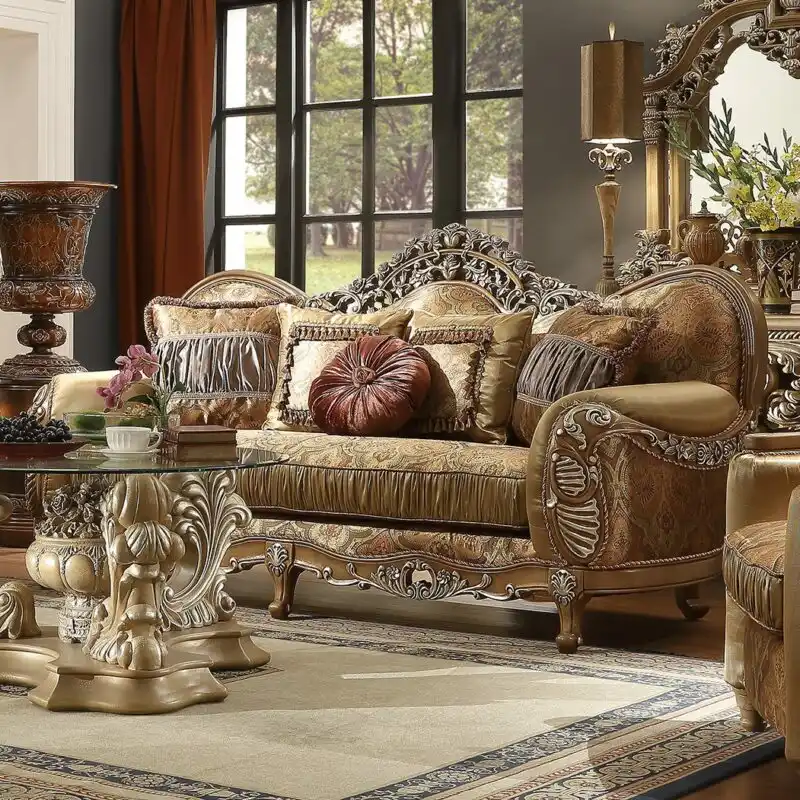 luxury living room sofa set
