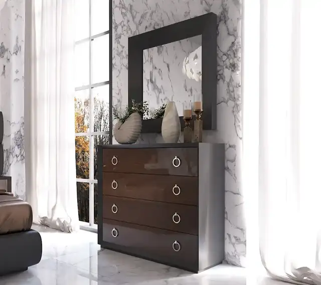 bedroom furniture dresser with mirror